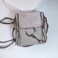 chloe双肩包小号和mini